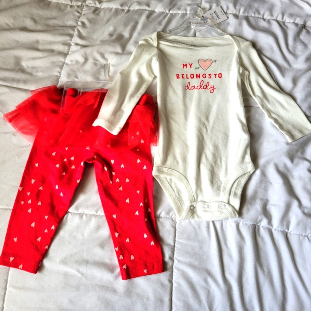 Baby valentine outfit